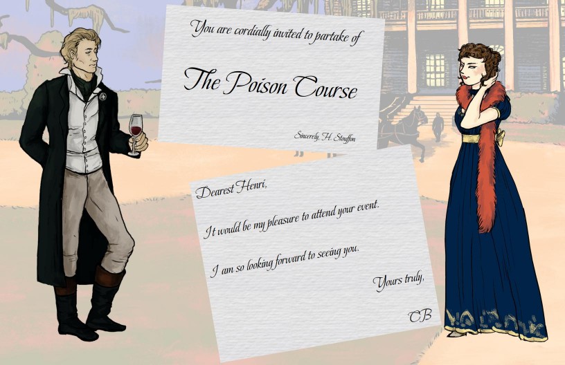 Henri Stouffon's invitation, and Lady Buckingham's reply.